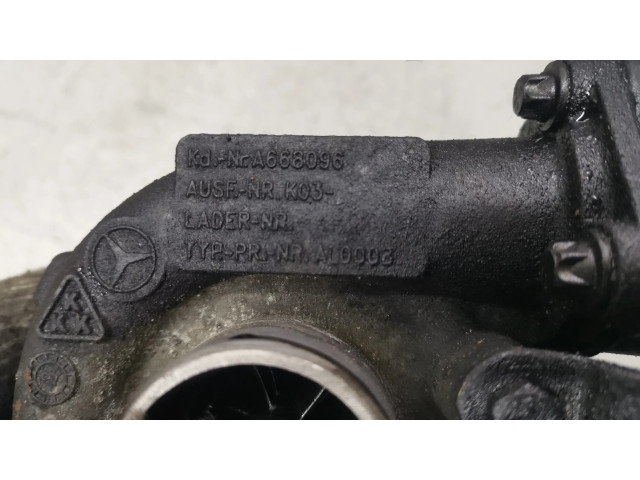 Турбина Mercedes-Benz A W168 1.7 A668096, 53031015061