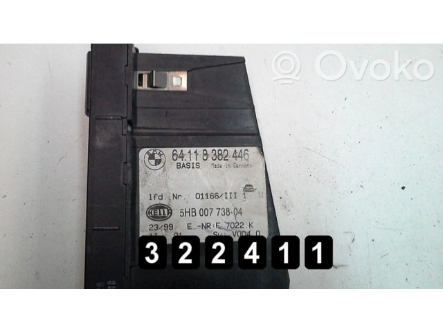 Блок управления климат-контролем 64118382446 BMW 3 E36