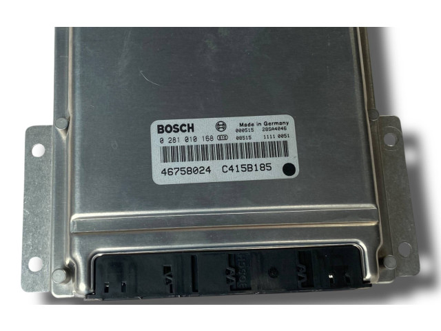 Блок управления двигателя 46758024, 0281010168   Fiat Marea