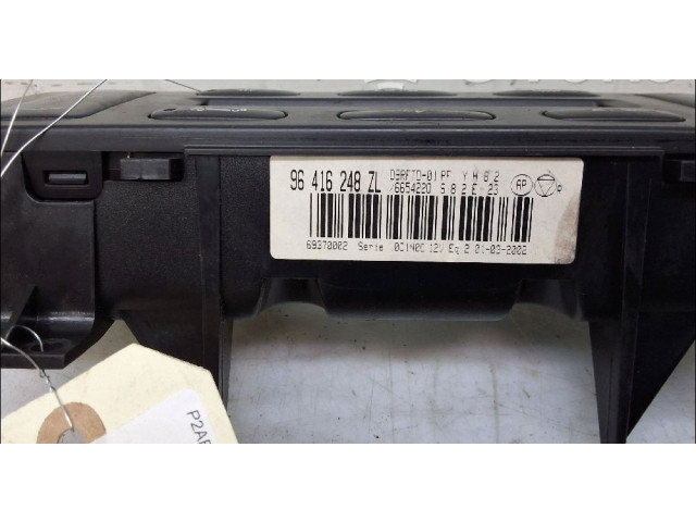 Блок управления климат-контролем 96416248ZL, 96416248ZL   Peugeot 406