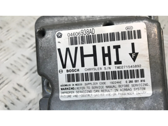 Блок подушек безопасности 04606938AD Jeep Grand Cherokee (WK)