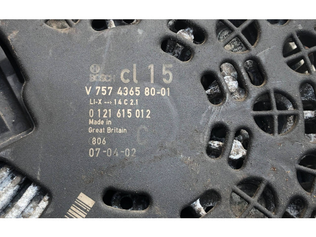 Генератор 0121615012, LLX14C21   Mini One - Cooper Coupe R56 1.6     