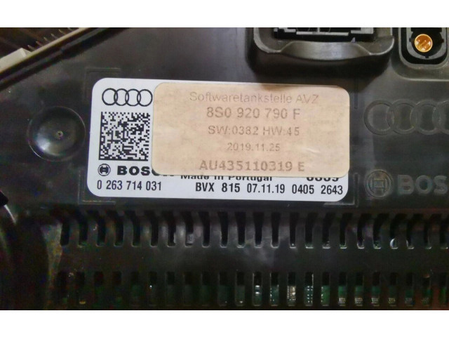 Панель приборов 8S0920790F   Audi TT TTS RS Mk3 8S       