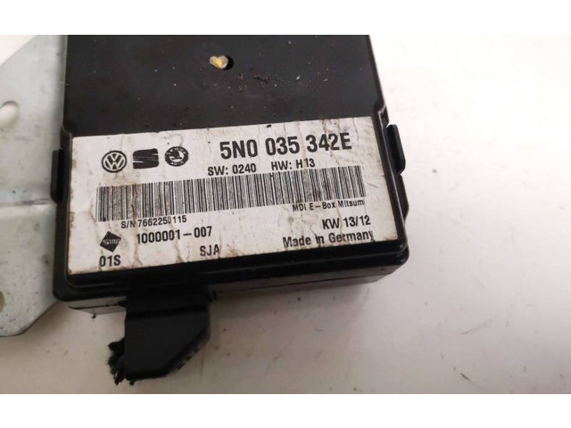 Блок управления 5n0035342e Skoda Octavia Mk2 (1Z)