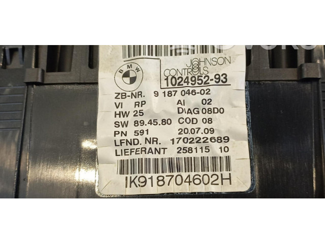 Přístrojová deska BMW 1 E81 E87 918704602