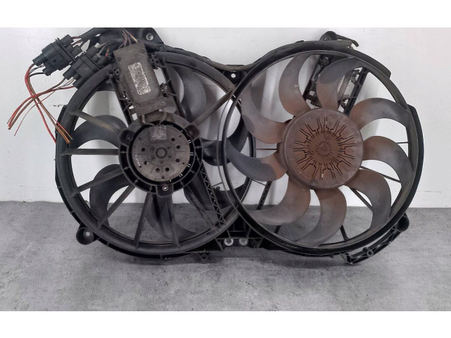 Вентилятор радиатора Audi A6 S6 C6 4F