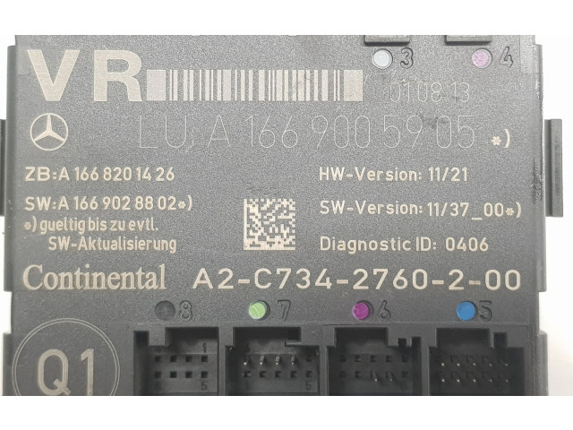 Блок управления A1669005905, A1669005905   Mercedes-Benz A W176