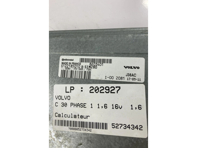 Блок управления двигателя 8603401 Volvo C30