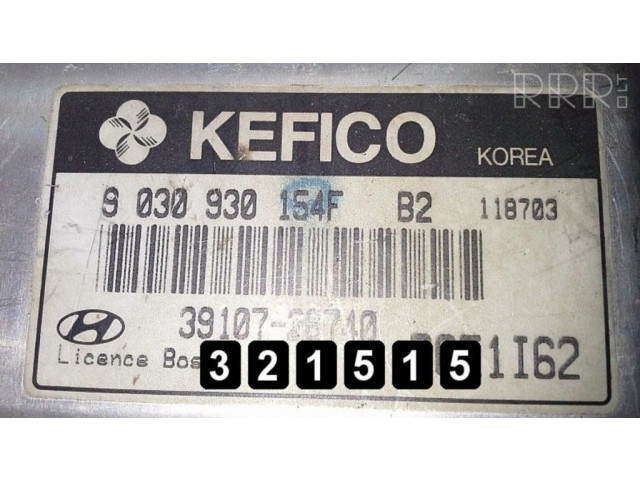 Блок управления двигателя 3910726740 Fiat Coupe