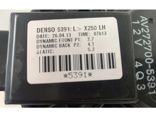 Вентилятор печки AV272700-5391 Jaguar XJ X351