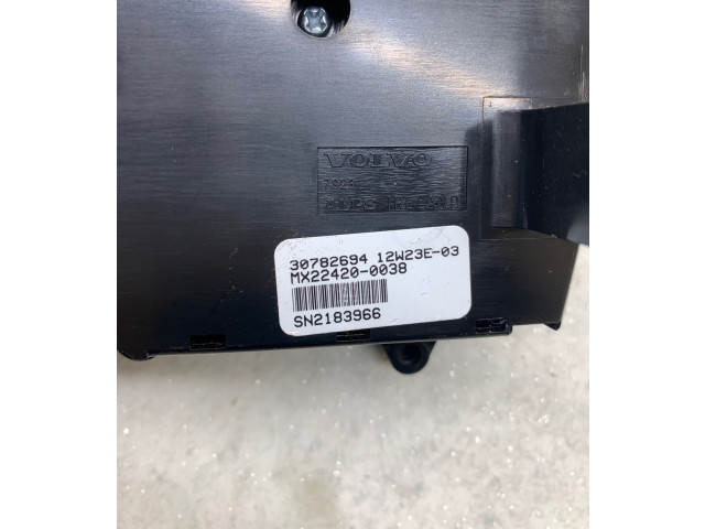 Блок управления климат-контролем 30782694, 12W23E03 Volvo S60