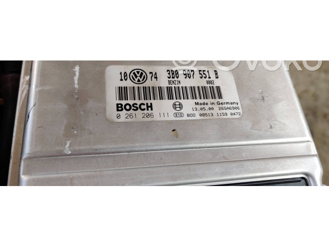 Блок управления двигателя 3B0907551B, 26SA6906   Audi A6 S6 C5 4B