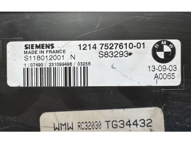 Řídící jednotka 7527610, S83293   Mini One - Cooper R50 - 53 2004