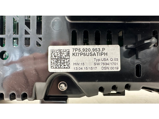 Přístrojová deska Porsche Cayenne (92A) 2015 7P5920953P