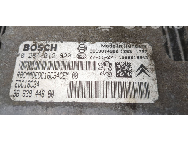 Řídící jednotka 9659614980, 9663944680 Citroen Berlingo 2015