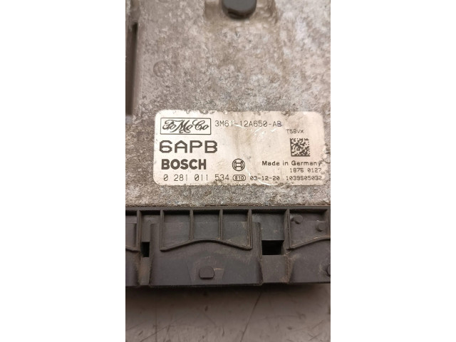 Řídící jednotka 3M6112A650AB, 0281011534 Mazda 3 I 2005