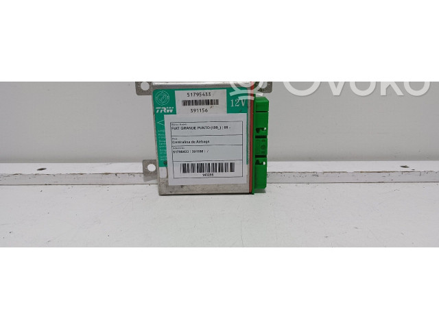 Блок управления надувных подушек 51795433, 391156   Fiat Grande Punto