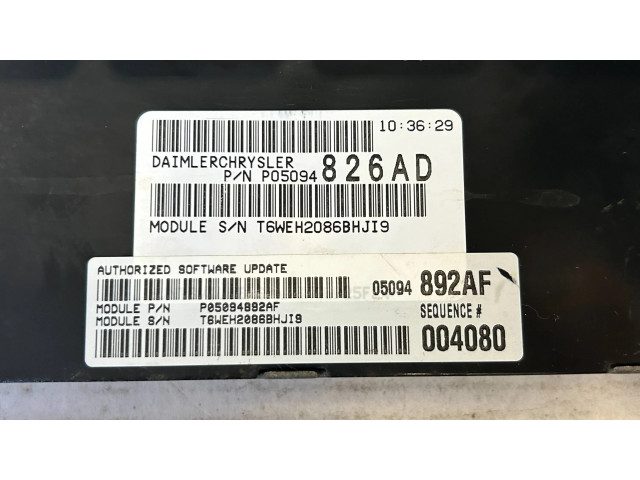 Řídící jednotka P05094892AF, 05094892AF Chrysler Pacifica 2007