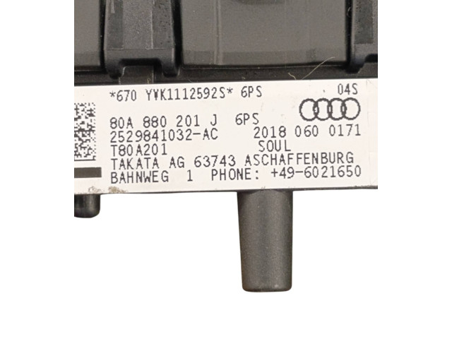 Подушка безопасности водителя 80A880201J Audi Q5 SQ5