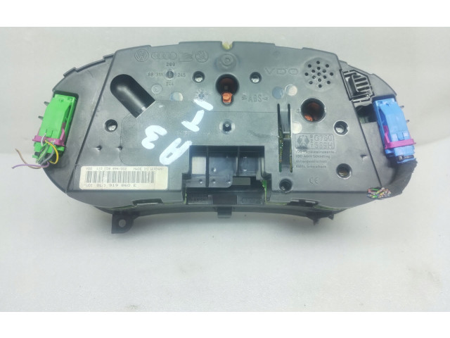 Панель приборов 8L0919860E, 8L0919860E Audi A3 S3 8L