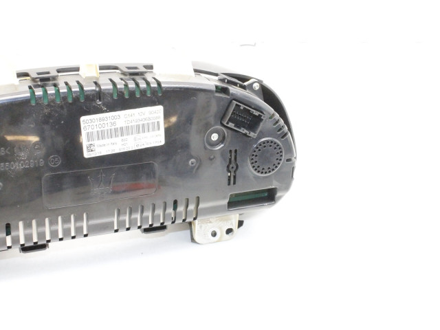 Přístrojová deska Maserati Quattroporte 2017 670100136