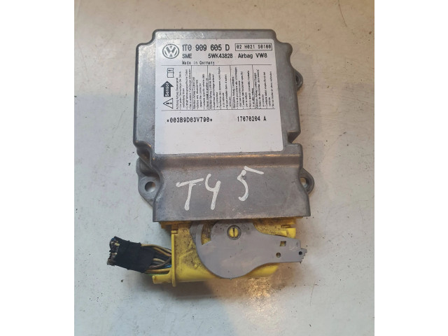 Блок подушек безопасности 1T0909605D, 17070204 Volkswagen Touran I