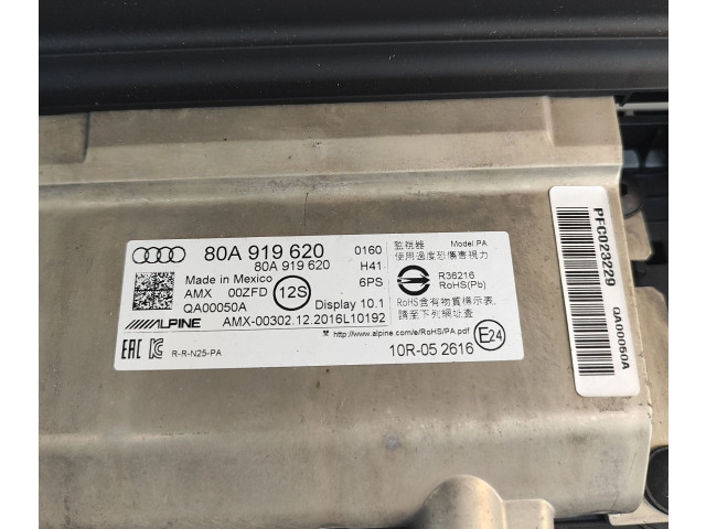 Дисплей 80A919620 Audi Q5 SQ5