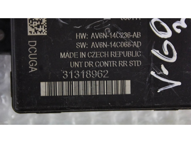 Блок управления дверью 31318962, AV6N14C068AD Volvo S60