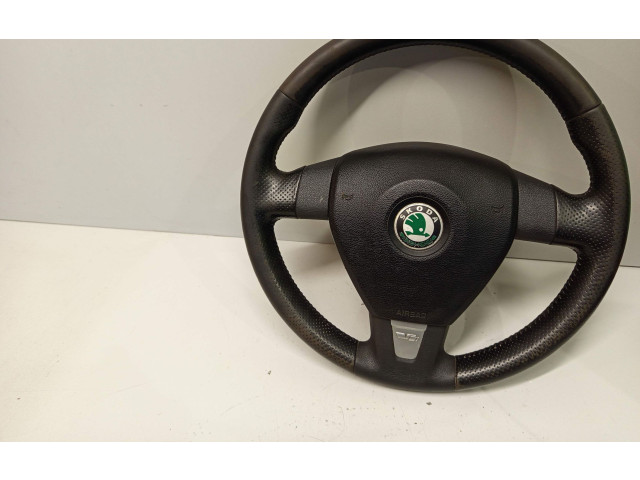 Руль Skoda Octavia Mk2 (1Z) 2004 - 2013 года 1Z0880201AG, 1Z0419091P