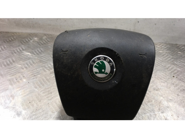 Подушка безопасности водителя 6YO880201J, 001ZT03936AA Skoda Octavia Mk2 (1Z)