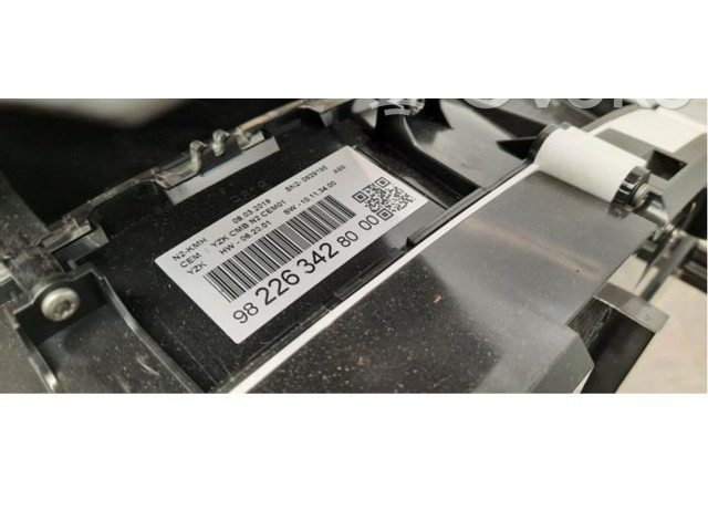 Панель приборов 9822634280   Citroen C3 Aircross       