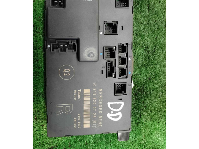 Řídící jednotka 2198200726 Mercedes-Benz CLS AMG C219 2007