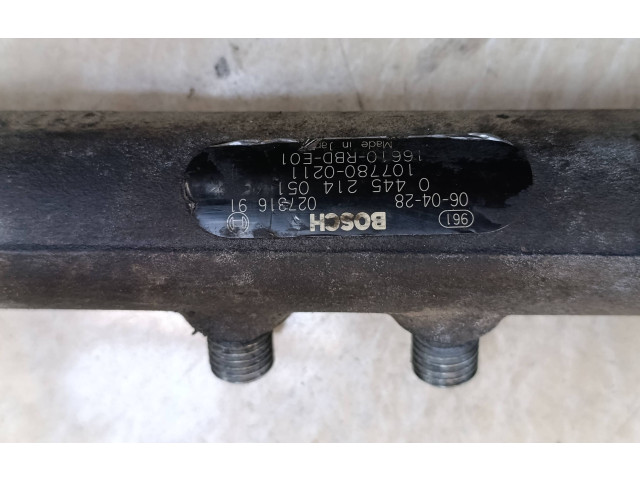 Топливная рампа 0445214051 Honda Accord