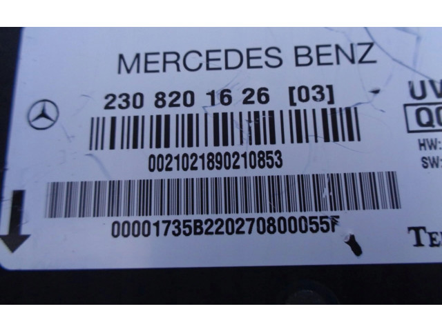 Блок управления A2308201626 Mercedes-Benz SL R230
