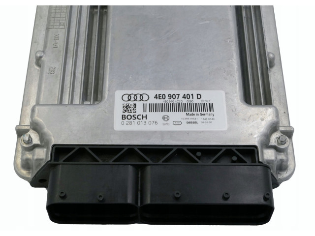 Řídící jednotka 4E0907401D, 0281013076   Audi A8 S8 D3 4E 2009