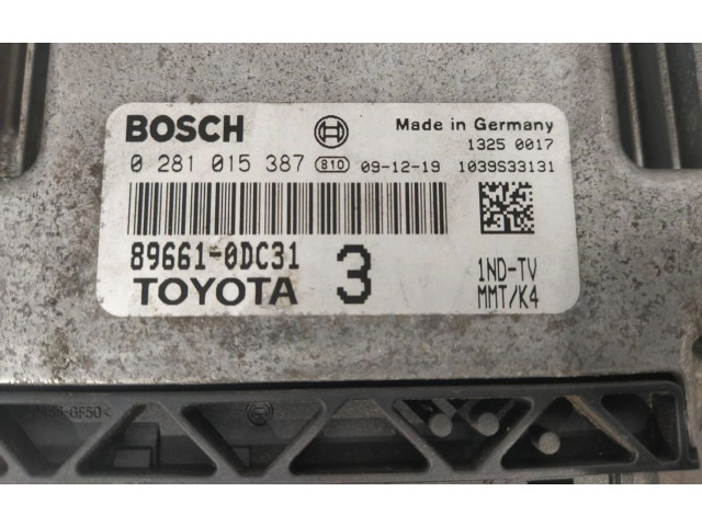 Řídící jednotka 896610DC31 Toyota Yaris