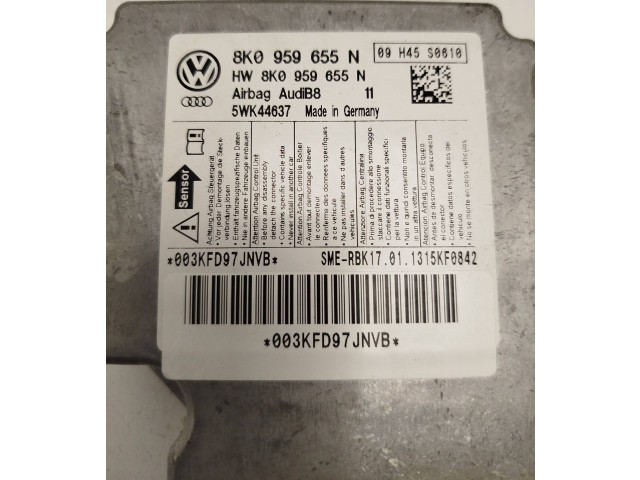 Блок подушек безопасности 8K0959655N, 5WK44637   Audi A4 Allroad B8