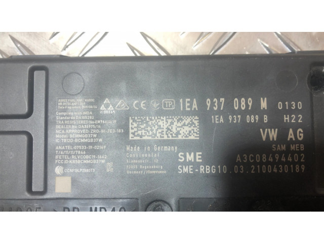 Блок комфорта A3C08494602, 1EA937089M Skoda Enyaq iV