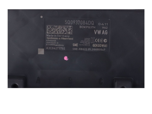 Pojistková skříňka Řídící jednotka BSM 5Q0937084DQ Volkswagen Tiguan 2021