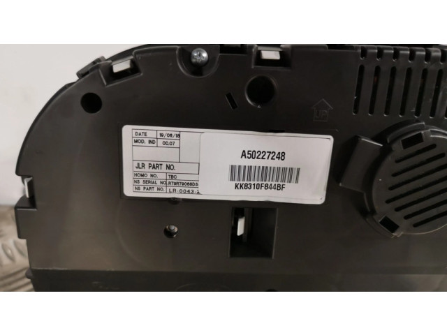 Přístrojová deska Jaguar F-Pace 2019 XXXX10849XX