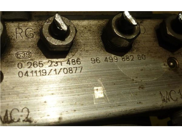 Блок управления АБС 265231486 Citroen C4 I