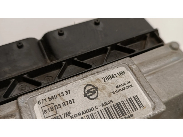 Блок управления двигателя 28341188, 6715401332 SsangYong Korando