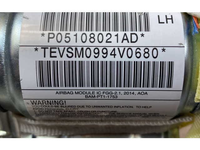 Боковая подушка безопасности P05108021AD Jeep Grand Cherokee