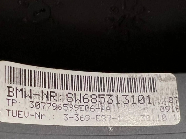 Volant BMW X1 E84 2012 6853131, 9123288