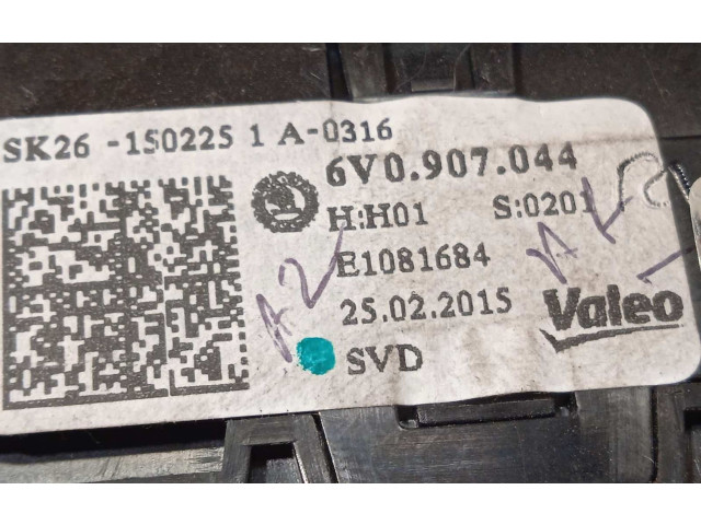 Блок управления климат-контролем 6V0907044, 6V0907044BYY Skoda Fabia Mk3 (NJ)