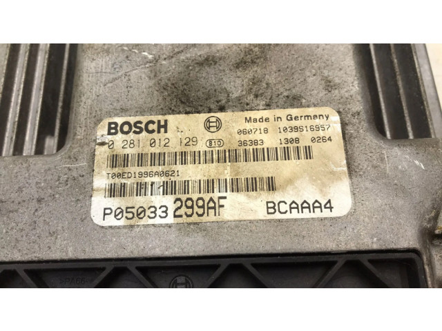 Řídící jednotka P05033299AF, K750 Dodge Caliber 2007