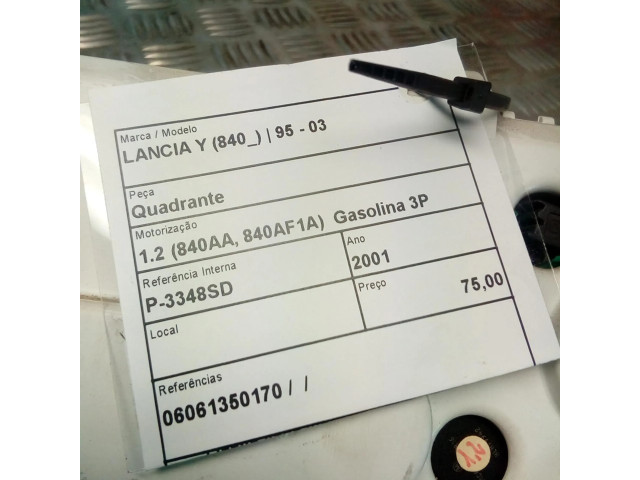 Панель приборов 06061350170   Lancia Y 840       