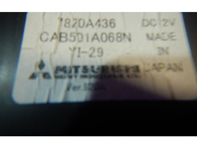 Модуль блока управления кондиционером 7820A436, 7820A436 Mitsubishi Lancer VIII