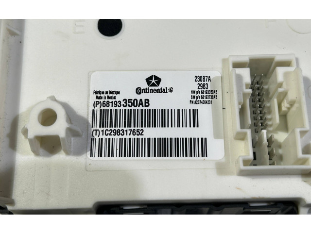 Блок комфорта 68193350AB   Jeep Grand Cherokee   