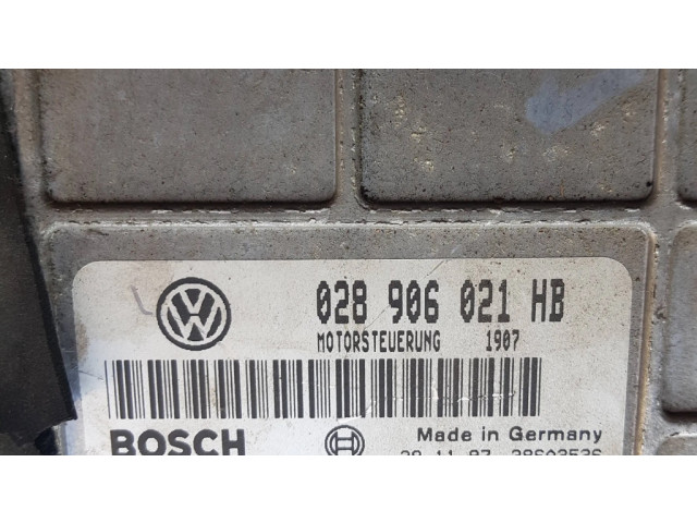 Блок управления двигателя 028906021HB, 28SA3526 Ford Galaxy